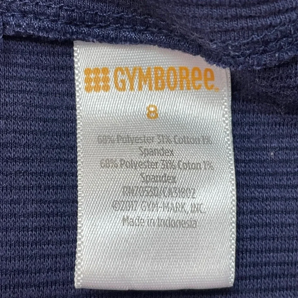 Gymboree Girls Dress Size 8 Navy Gold Sequin‎ Horse Short Sleeve Pockets
